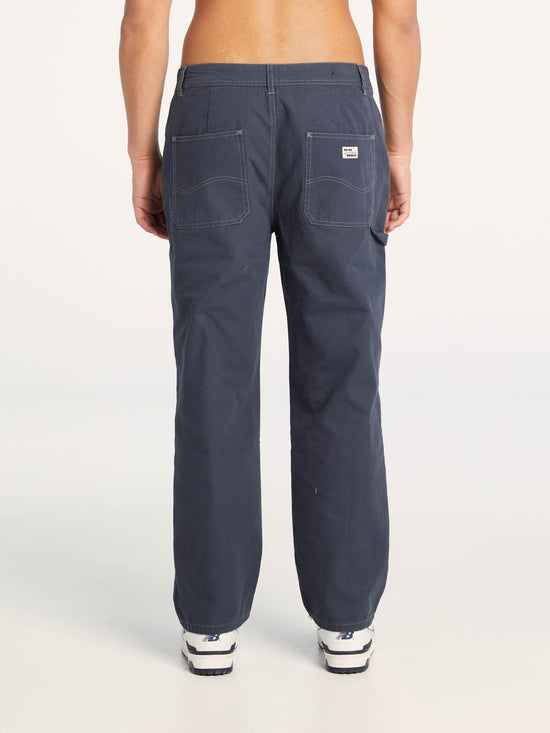 L-Four Baggy Pant Washed Navy